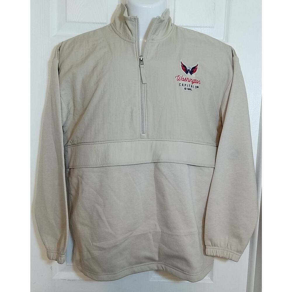 Washington Capital NHL 1/2 Zip Pullover Sweatshirt Medium